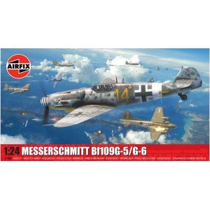 Airfix 17003 Messerschmitt Bf109G-5/6 1:24 (New  2025)