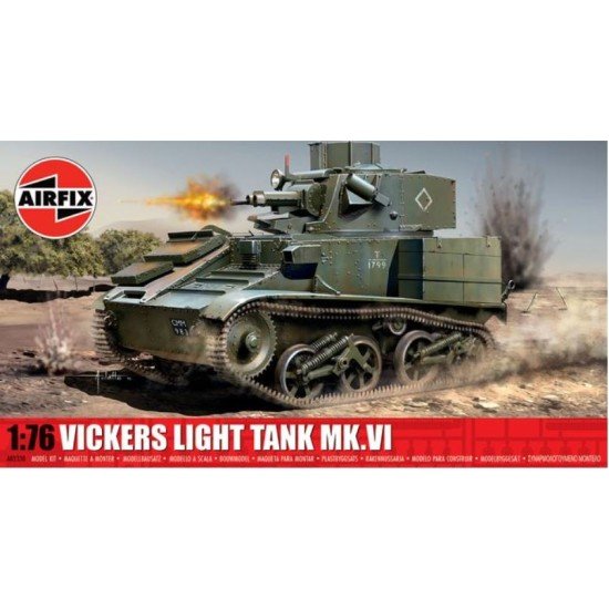 Airfix 02330 Vickers Light Tank 1:76 (new August 2026)