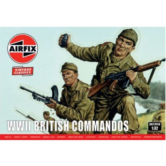 Airfix 02705V British Commandos 1:32 (new July 2026)