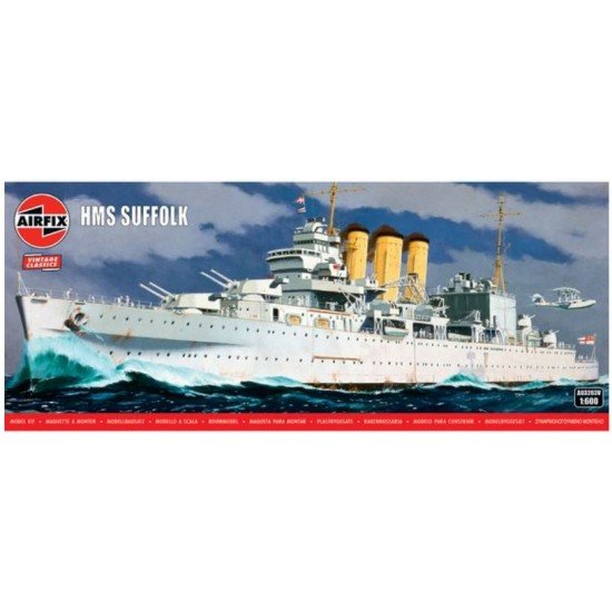 Airfix 03203V HMS Suffolk 1:600 (New March 2026)