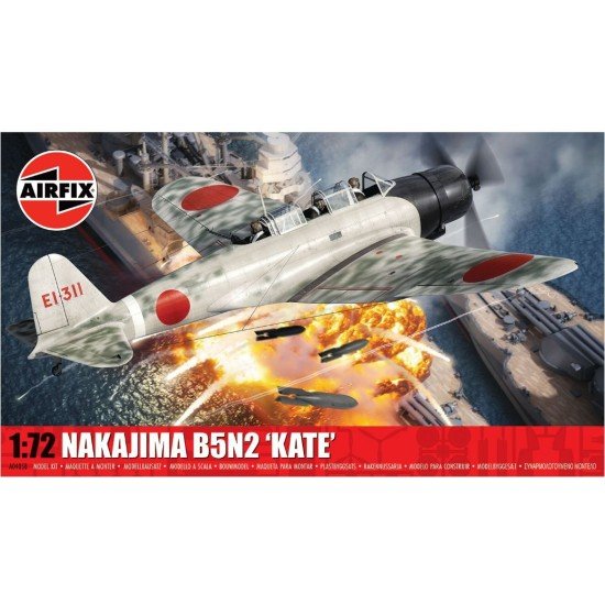 Airfix 04058 Nakajima B5N2 'Kate' 1:72 (new October 2026)