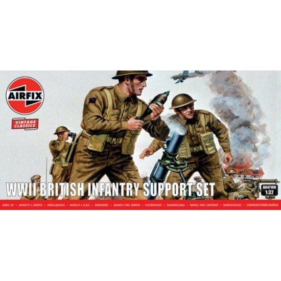 Airfix 04710V British Infantry Support Set 1:32 (new July 2026)