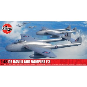 Airfix 06107A De Havilland Vampire F.3 1:48 (New October 2026)