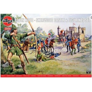 Airfix 06702V Robin Hood Sherwood Castle and Figurines 1:76 (new June 2026)
