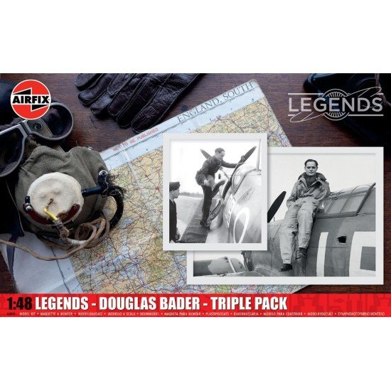 Airfix 40101 Legends Douglas Bader Triple Pack 1:48 (new May 2026)