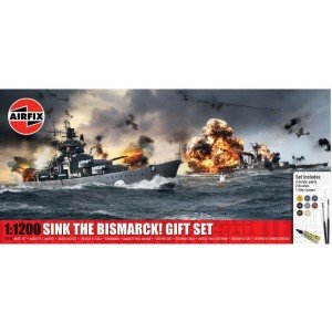 Airfix Gift Set 50120 Sink the Bismarck 1:1200 (new May 2026)