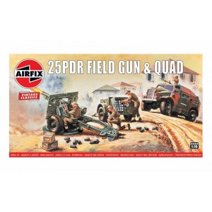 Airfix 01305V 25pdr Field Gun 1:76