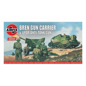Airfix 01309V Bren Gun Carrier & 6pdr AT Gun 1:76