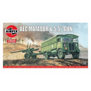 Airfix 01314V  AEC Matador & 5.5inch  Gun 1:76