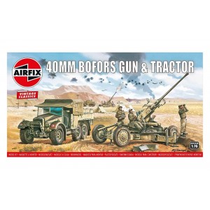 Airfix 02314V Bofors Gun & Tractor 1:76