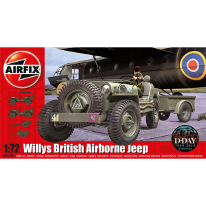 Airfix 02339 Willy's Jeep, Trailer & 6Ib Gun 1:72