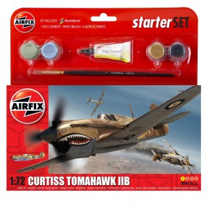 Airfix Gift Set 55101A Curtiss Tomahawk IIB 1:72