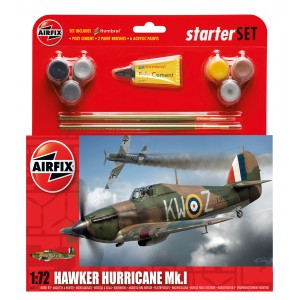 Airfix Gift Set 55111A Hawker Hurricane Mk.I 1:72