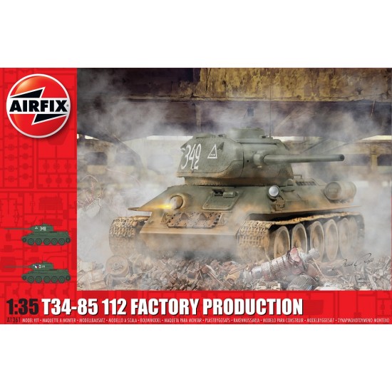 Airfix 1361 T34/85 112 Factory Production  1:35