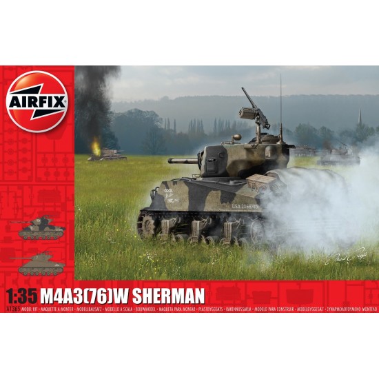 Airfix 1365 M4A3(76)W Sherman Battle of the Bulge