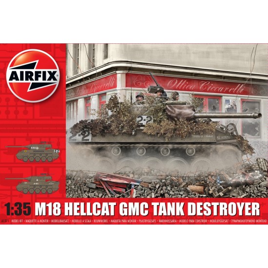 Airfix 1371 M-18 Hellcat GMC Tank Destroyer