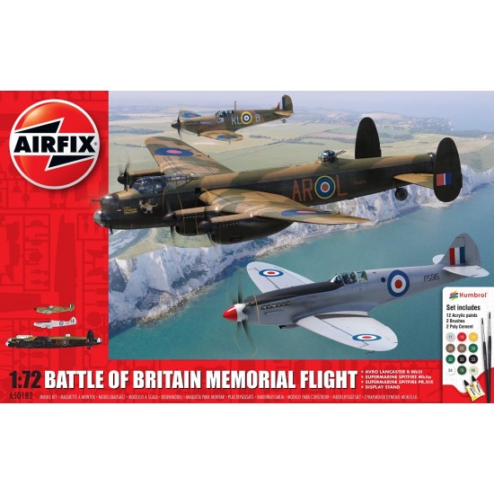 Airfix Gift Set 50182 Battle of Britain Memorial Flight 1:72 - (re-stock due April)