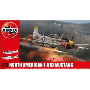 Airfix 02047A North American F-51D Mustang