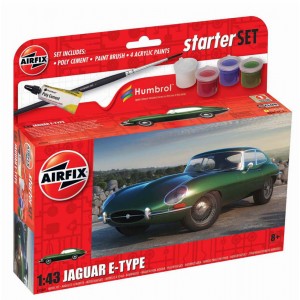 Airfix Gift Set 55009 Jaguar E-Type 1:43