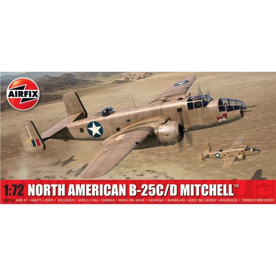Airfix 06015A North American B25C/D Mitchell 