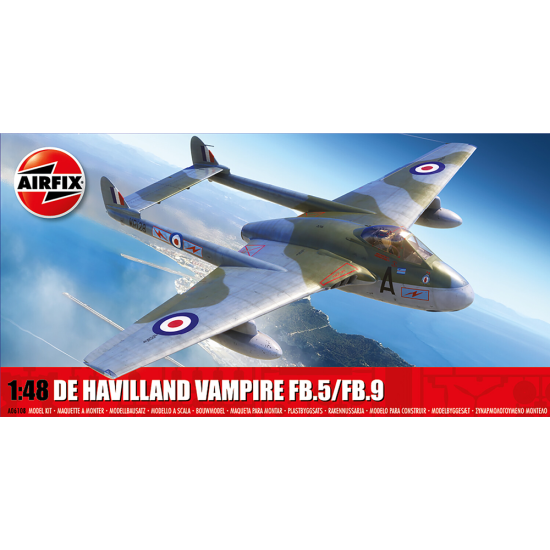 Airfix 06108 De Havilland Vampire FB5 / FB9