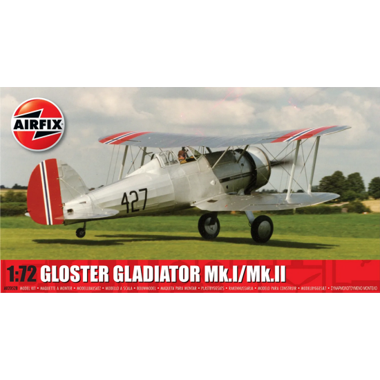Airfix 02052B Gloster Gladiator Mk.I/II - New (August)