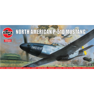 Airfix 14001V North American P51D Mustang - New (November)