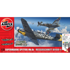 Airfix Gift Set 50194 Dogfight Double Spitfire Mk.Vc / Bf109F - New (June)