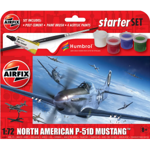 Airfix Gift Set 55013 P51D Mustang - New (April)