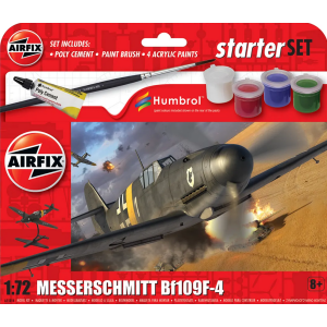 Airfix Gift Set 55014 Messerschmitt Bf109F - New (April)