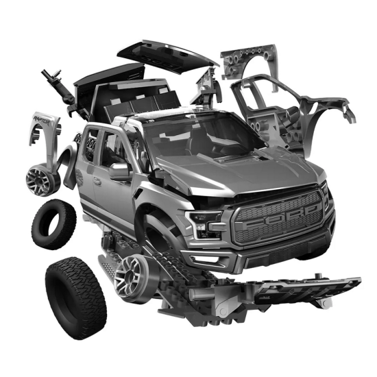 Quickbuild J6053 Ford F150 Raptor Grey - New (July)