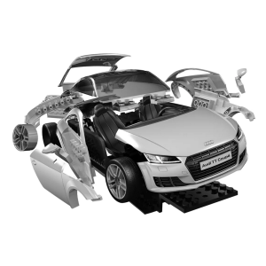 Quickbuild J6054 Audi TT Coupe Blue - New (July)