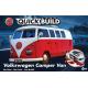 Quickbuild J6017 VW Camper Van (Red)