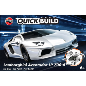 Quickbuild J6019 Lamborghini Aventador (White)