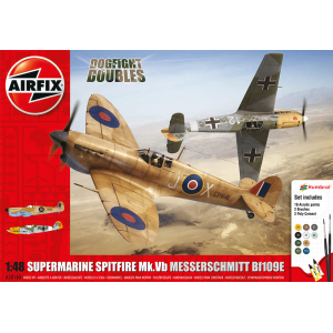 Airfix Gift Set 50160 Spitfire Mk.Vb / Bf109e Dogfight Double 1:48