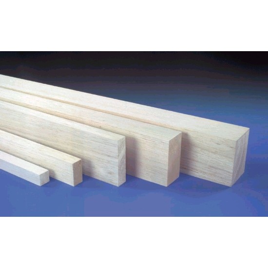 25mm x 50mm x 915mm Balsa Block