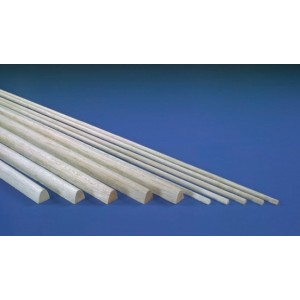 6.0mm x 6.0mm x 915mm Balsa Leading Edge (10)