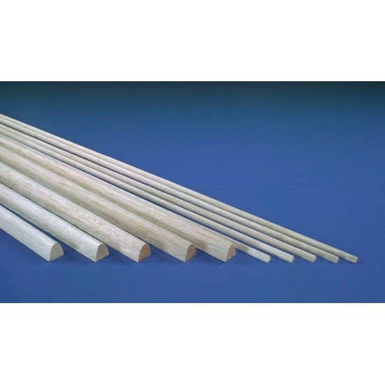 12.0mm x 12.0mm x 915mm Balsa Leading Edge (10)