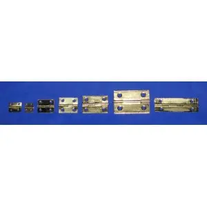 L203 Brass Hinges 19mm x 16mm (12 Sets of 4)