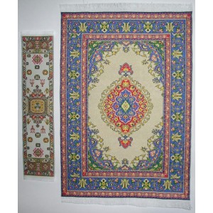 CP0607 Large Rectangle with Runner 16th Century Carpet