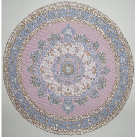 CP0851 Large Round 17th Century Carpet