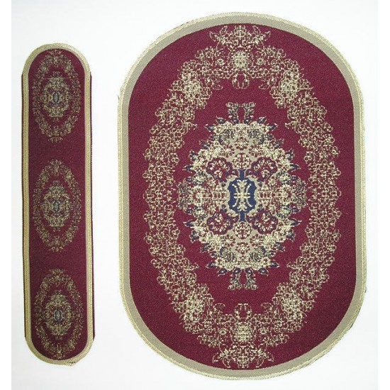 CP0951 Large Oval with Runner 18th Century Carpet