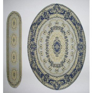 CP0903 Medium Oval with Runner Victorian Carpet