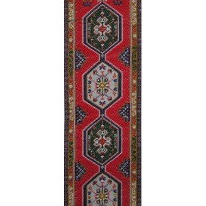 CP1056 Stair Carpet / Red Patterned