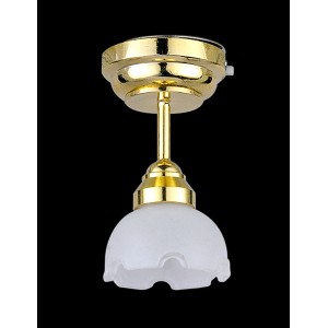 BL004 - Round Fluted Ceiling Light