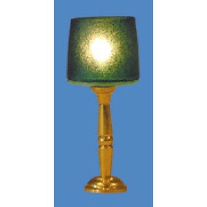 TL010 Table Lamp with Green Shade