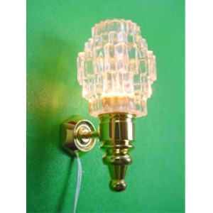 WL014 Wall Light With Crystal Shade