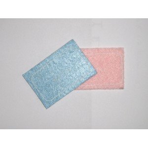 Miniatures MIN115 Pink & Blue Bath Mats (3)