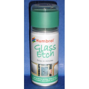 Humbrol 150ml Glass Etch Spray Green (AD7703)