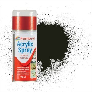 Humbrol 150ml Sprays #163 Dark Green Satin